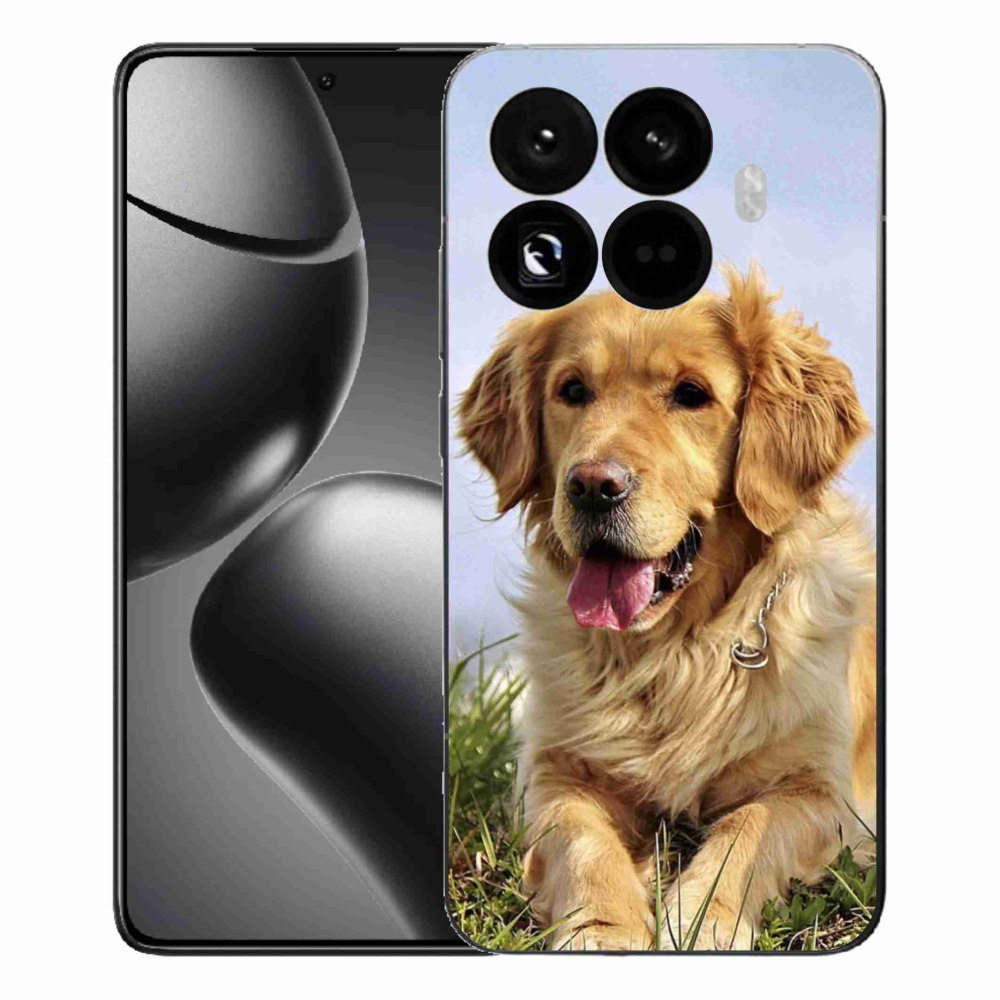 Gél borítás mmCase a Xiaomi 15T Pro számára - arany retriever