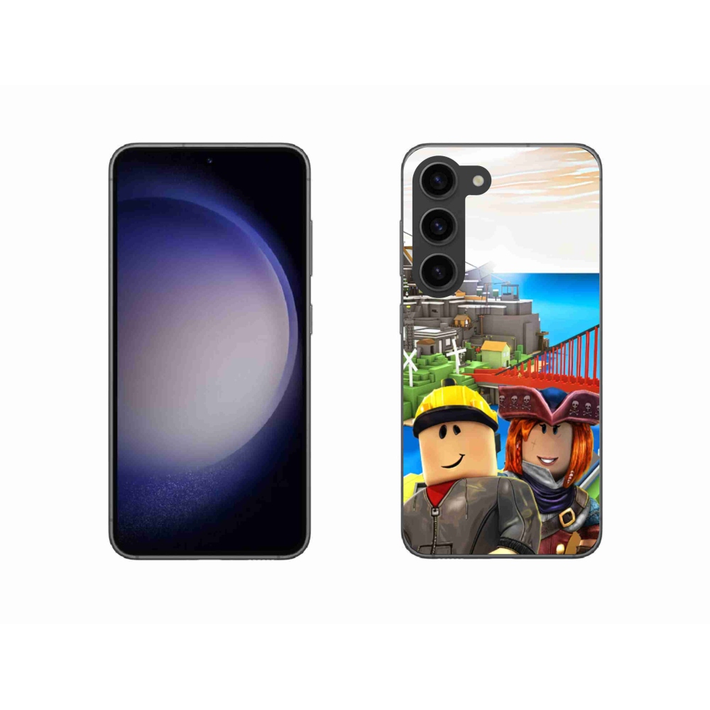 Gél védőburkolat mmCase Samsung Galaxy S23 5G - roblox 1