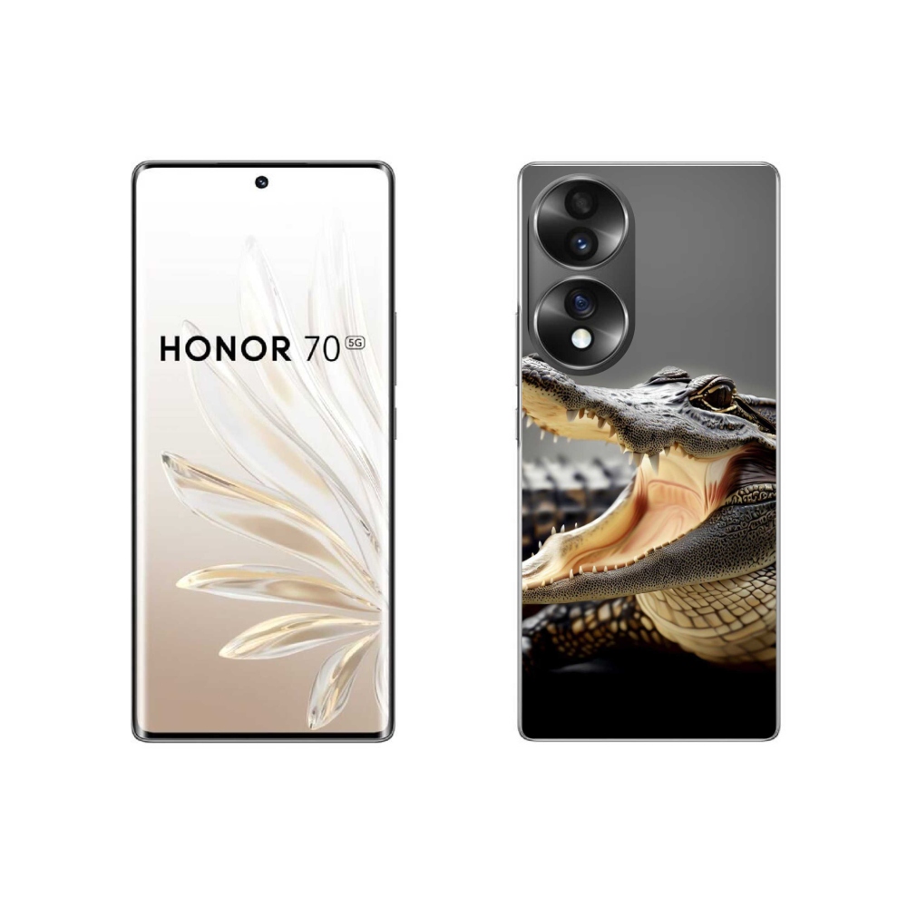 Zselés borítás mmCase a Honor 70-hez - krokodil