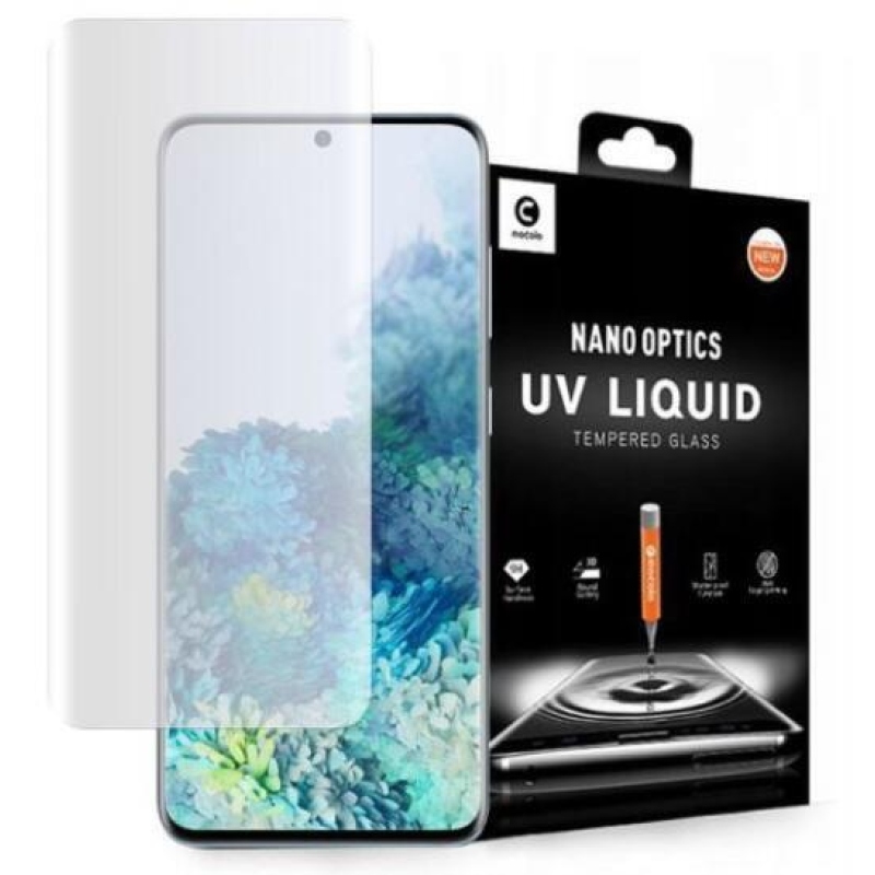 MCL 3D teljes képernyős edzett üveg (UV fény) Samsung Galaxy S20-hoz