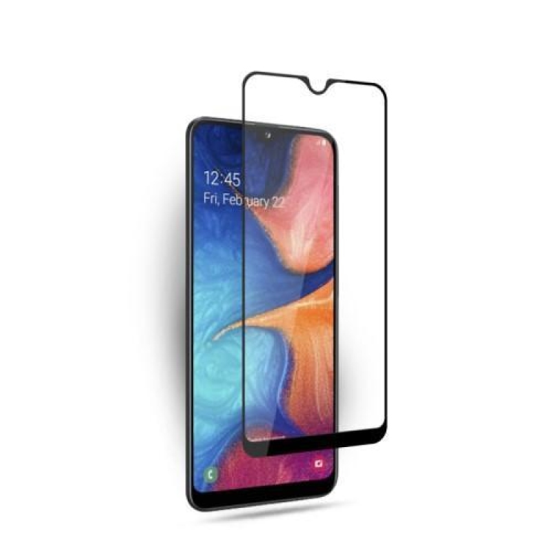 MCL teljes képernyős edzett üveg a Samsung Galaxy A20e készüléken
