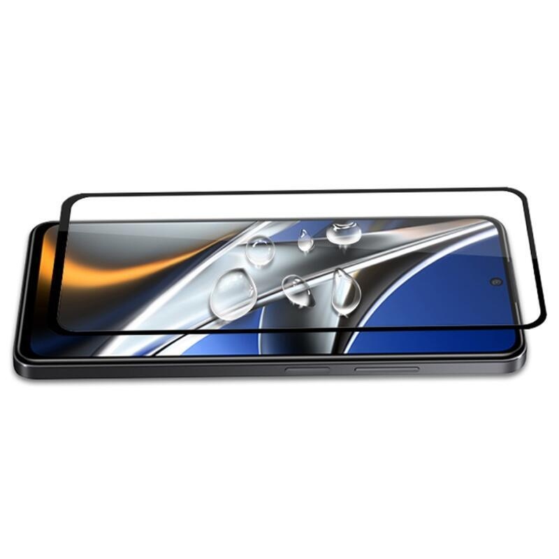 Teljes képernyő edzett üveg DUX a Xiaomi Poco X4 Pro 5G számára