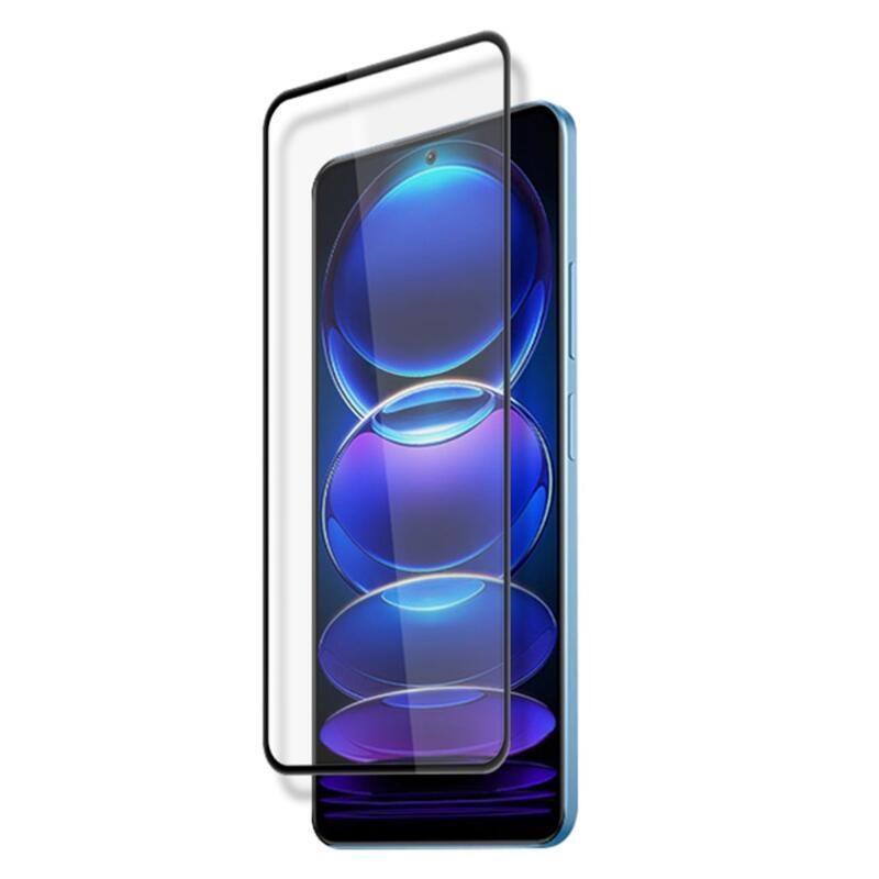 MCL teljes képernyő edzett üveg Xiaomi Redmi Note 12 Pro+ 5G - fekete