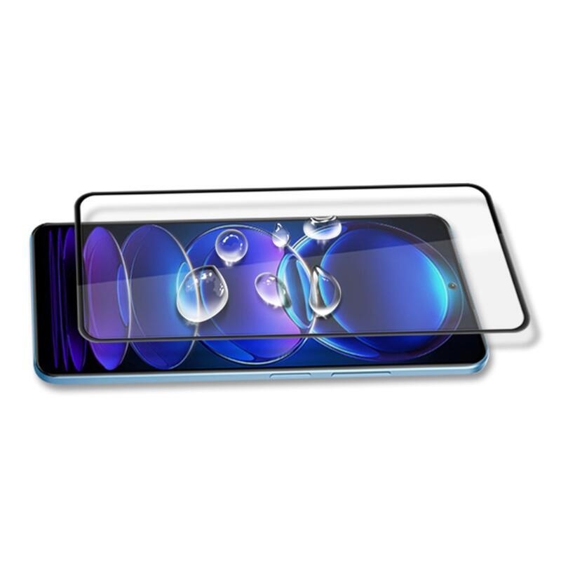 MCL teljes képernyő edzett üveg Xiaomi Redmi Note 12 Pro+ 5G - fekete