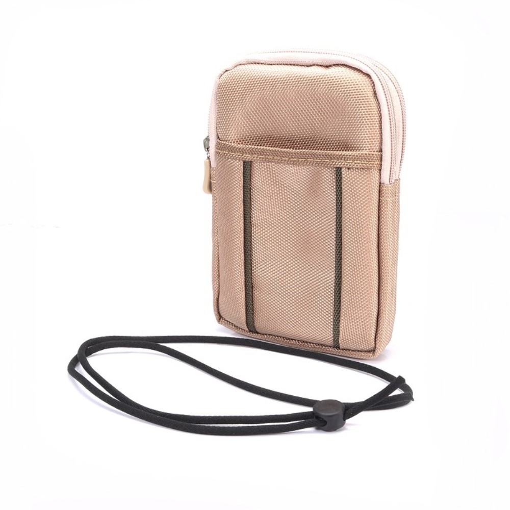 Hang univerzális övtáska 175 x 110 x 20 mm - khaki színű