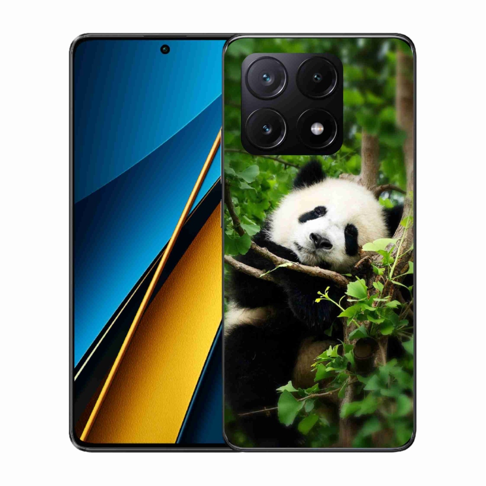 Gél borítás mmCase a Xiaomi Poco X6 Pro 5G számára - panda