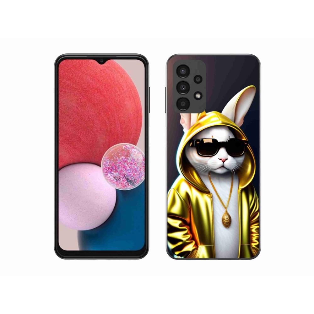 Gél borítás mmCase Samsung Galaxy A13 4G - macskafőnök számára