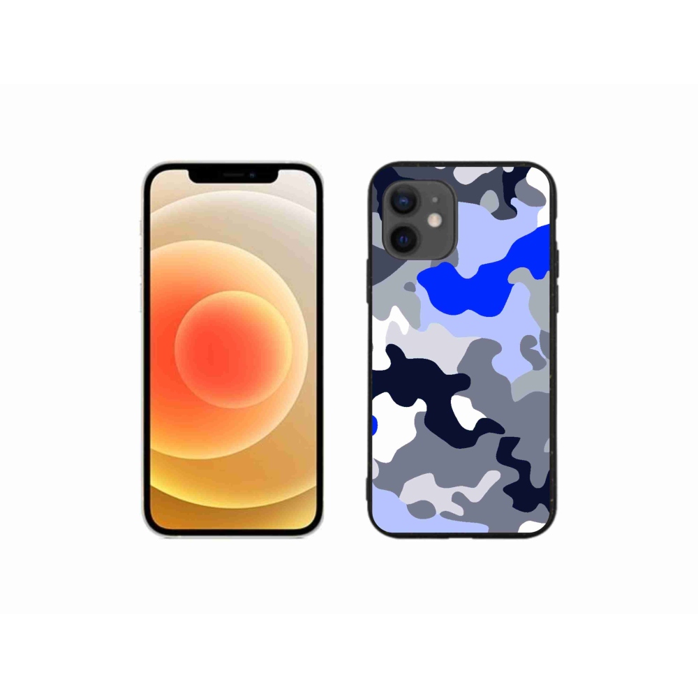 Zselés borítás mmCase iPhone 12 mini készülékhez - álcázott minta 8