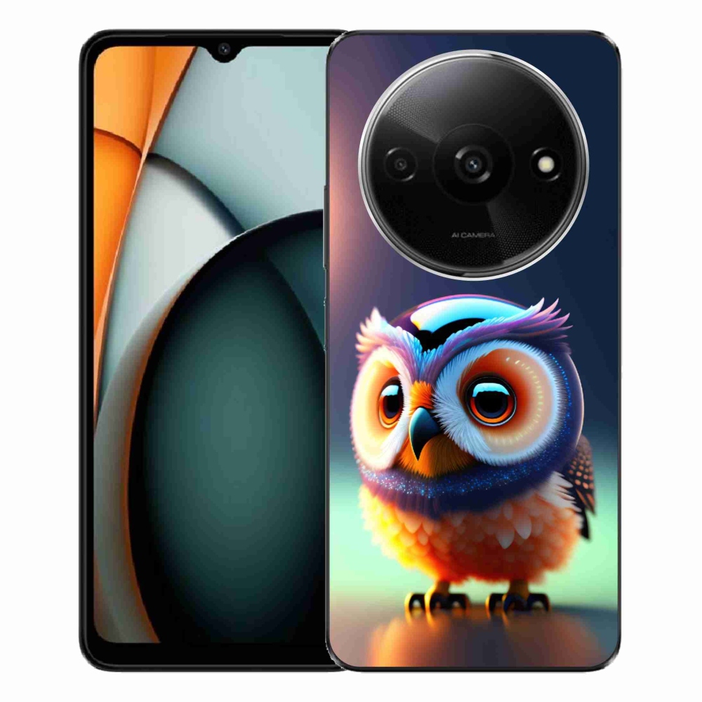 Gél borítás mmCase a Xiaomi Redmi A3-hoz - bagoly