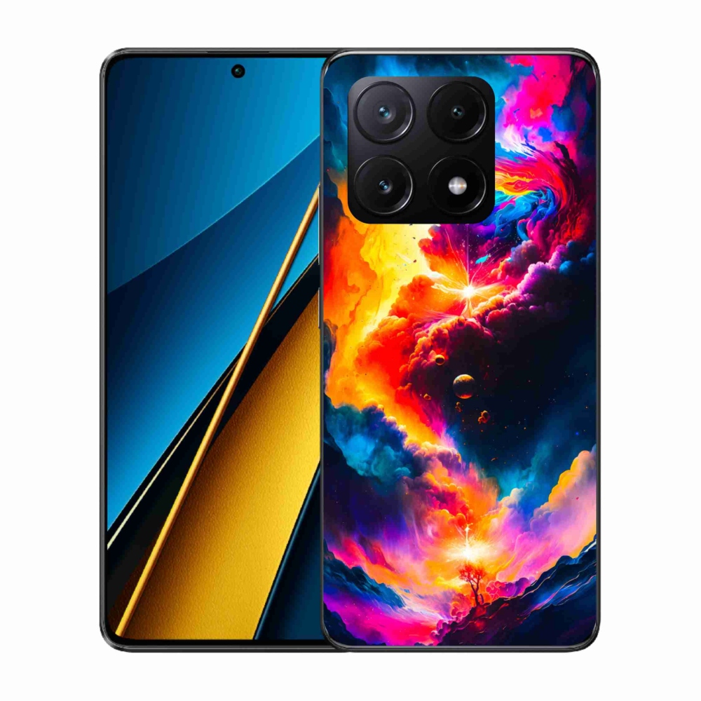 Gél borítás mmCase a Xiaomi Poco X6 Pro 5G számára - absztrakt motívum