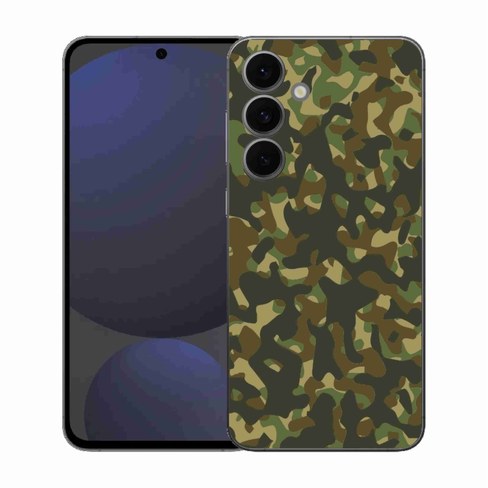 Zselés borítás mmCase Samsung Galaxy S25 FE - terepszínű mintázat 1