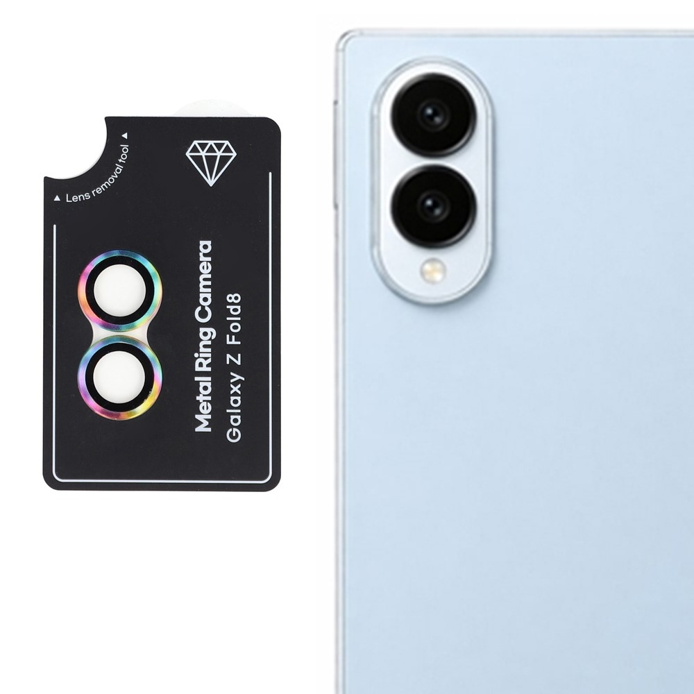 Fém-üveg kamera lencsék a Samsung Galaxy Z Fold8 5G-hez (különálló lencsék) – színes