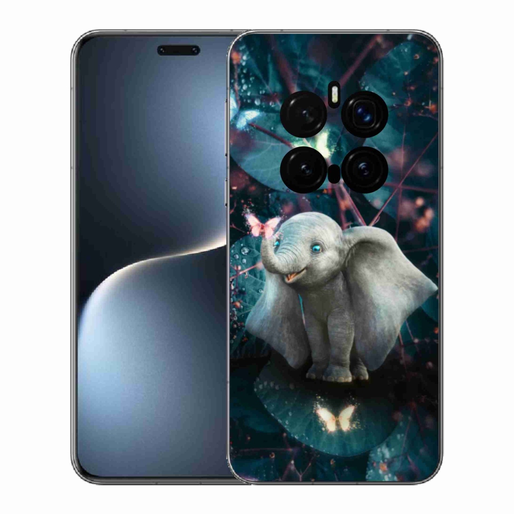 Gél borítás mmCase a Honor Magic 7 Pro 5G készülékhez - aranyos elefánt