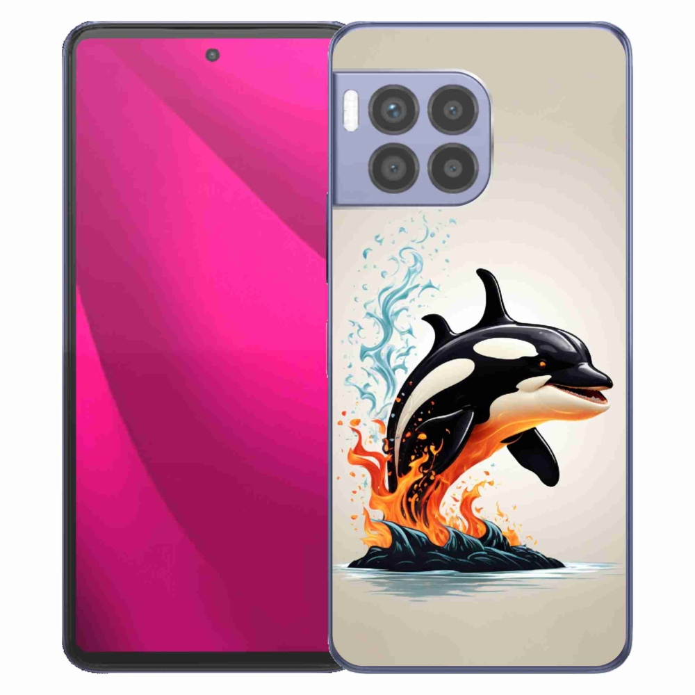 Zselés borítás mmCase a T-Mobile T Phone 2 Pro készülékhez - íriszes színű