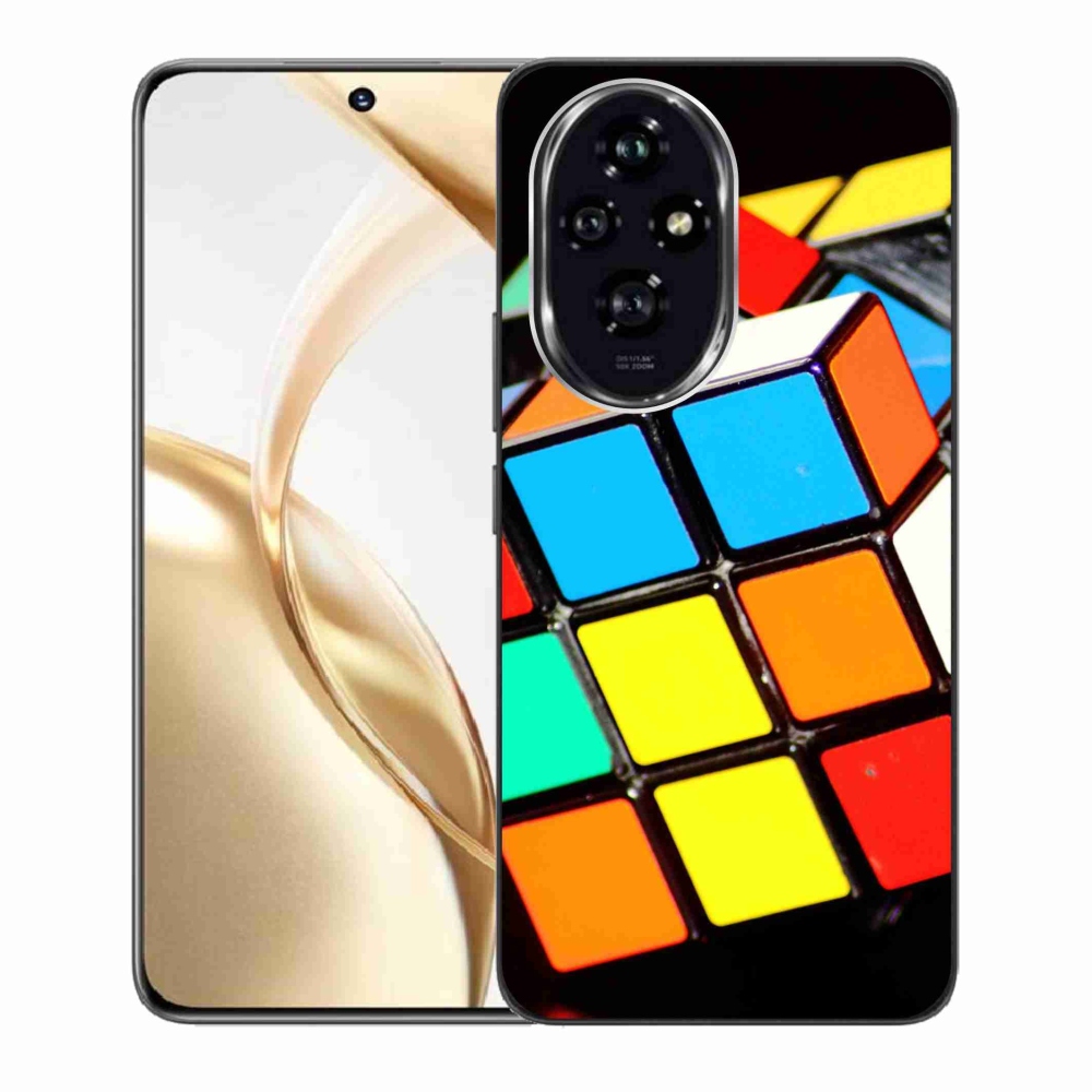 Gél tok mmCase a Honor 200 5G készülékhez - Rubik-kocka