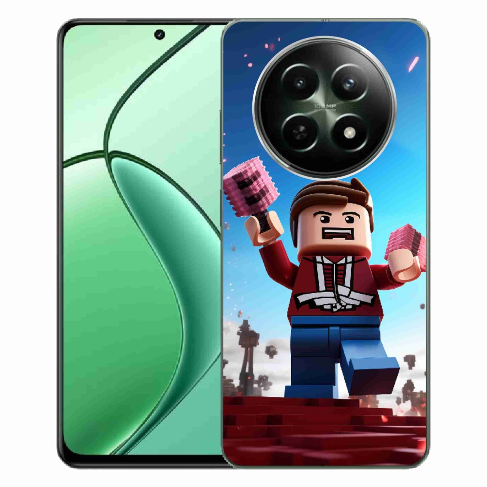 Gél borítás mmCase a Realme 12 5G/12x 5G számára - roblox 2