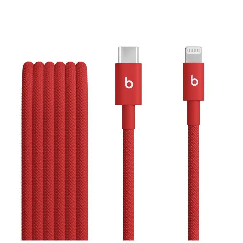 MFEH4ZM/A Apple Beats USB-C/Lightning adatkábel 1,5m piros