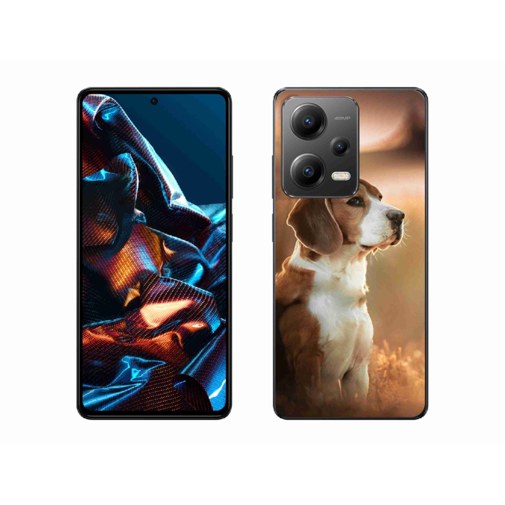 Gél védőburkolat mmCase a Xiaomi Redmi Note 12 Pro 5G-hez - bézs színű