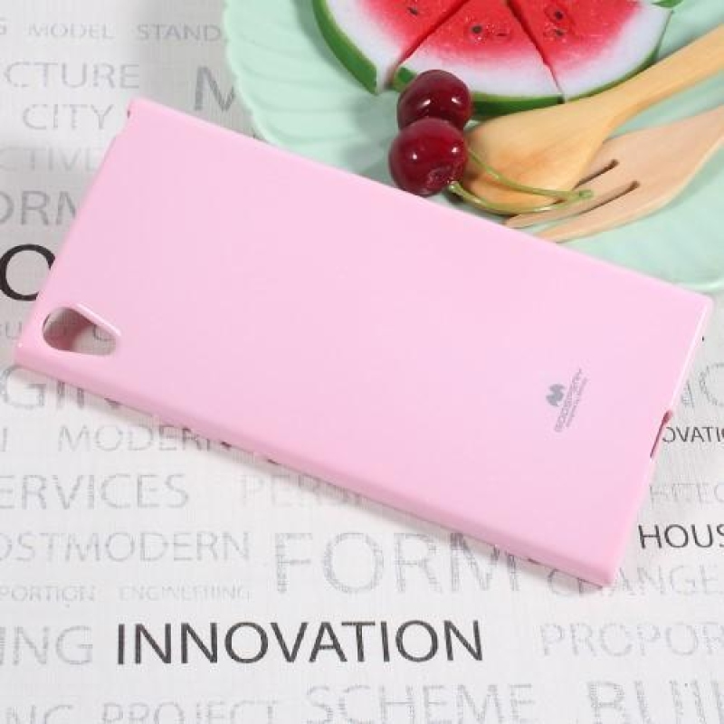 MG finoman csillogó zselés tok Sony Xperia XA1 Ultra készülékhez - rózsaszín