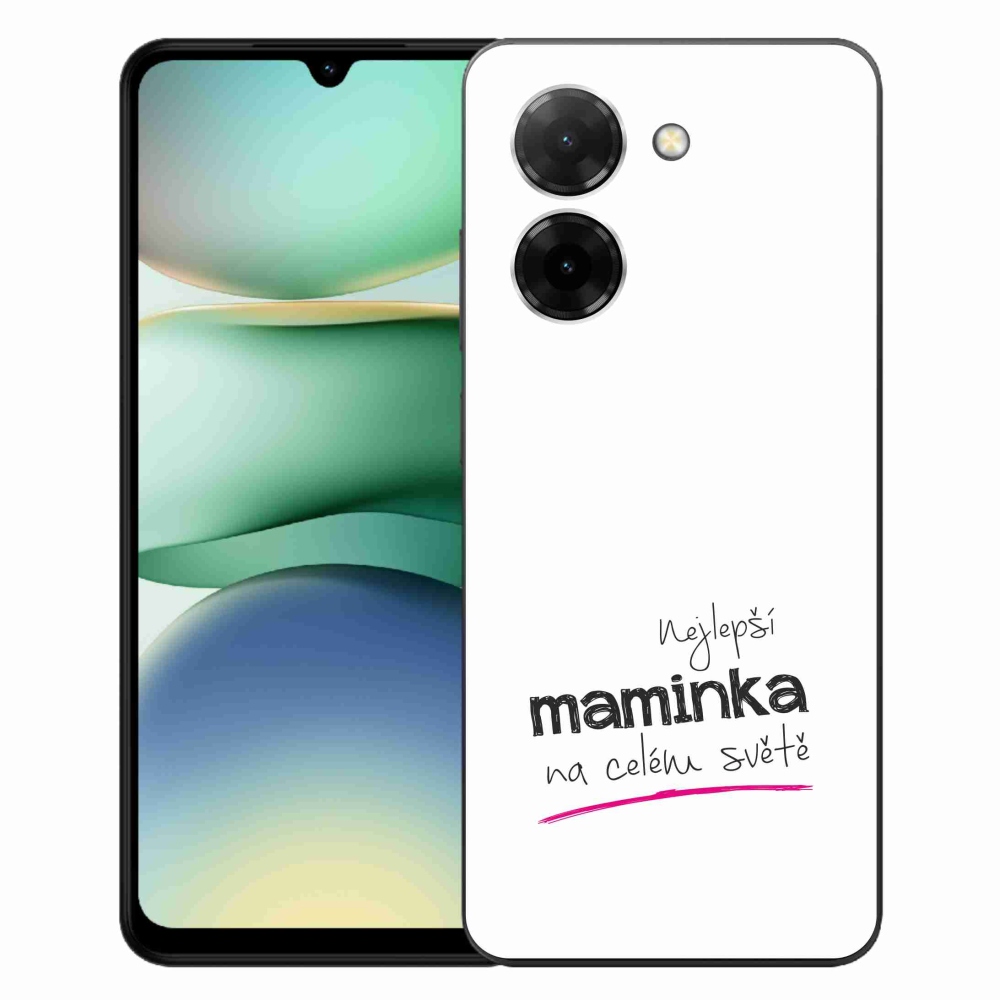 Gél borító mmCase a Xiaomi Redmi A5 (171.7x77.8x8.3mm) - legjobb anya 4 fehér háttérrel