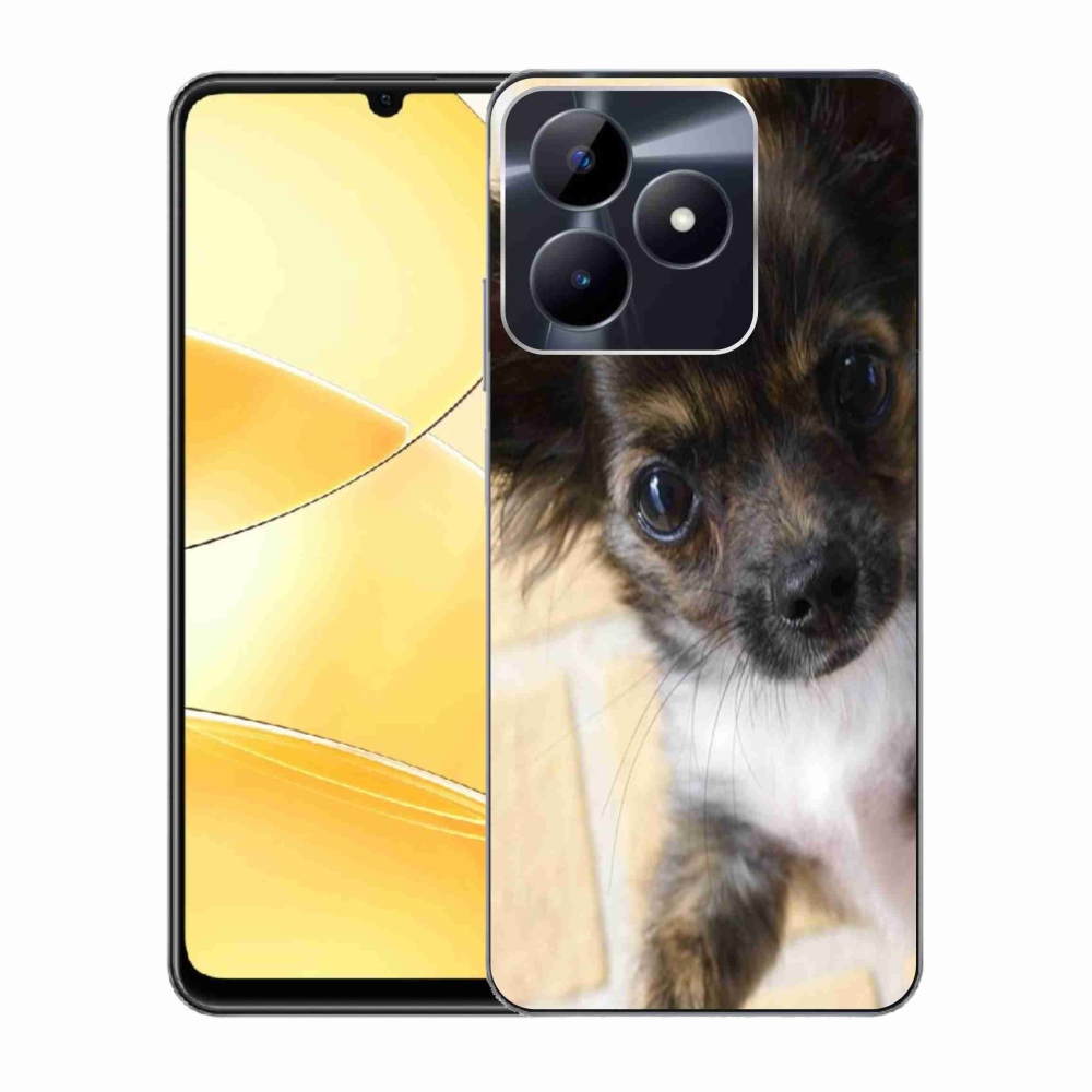 Gél tok mmCase a Realme C51/C53 készülékhez - chihuahua 2