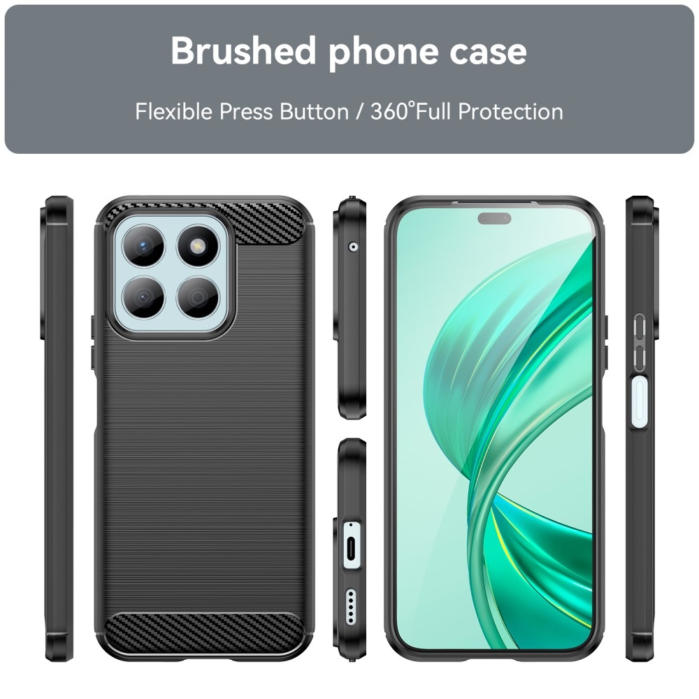 Szénálló zselés tok a Honor X8b készülékhez - fekete