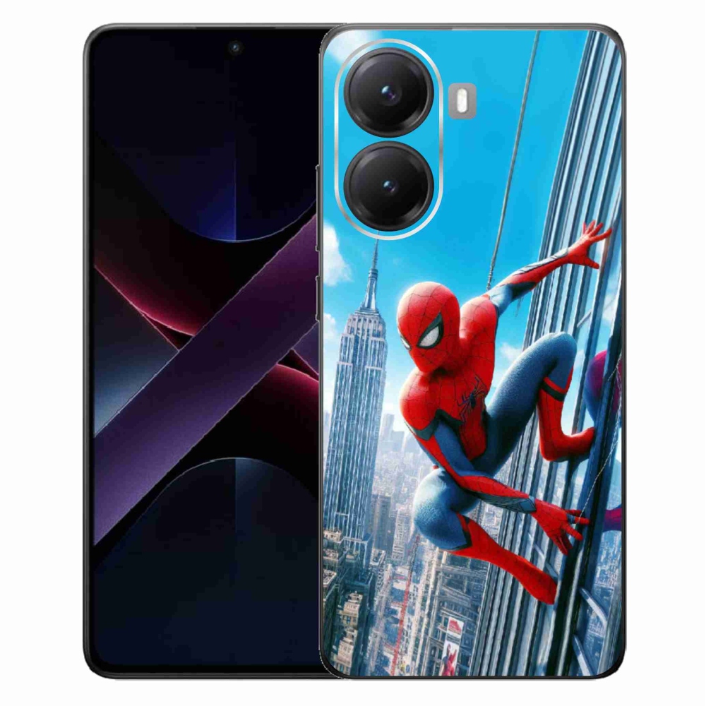 Gél borítás mmCase a Xiaomi Poco X7 Pro 5G számára - spiderman