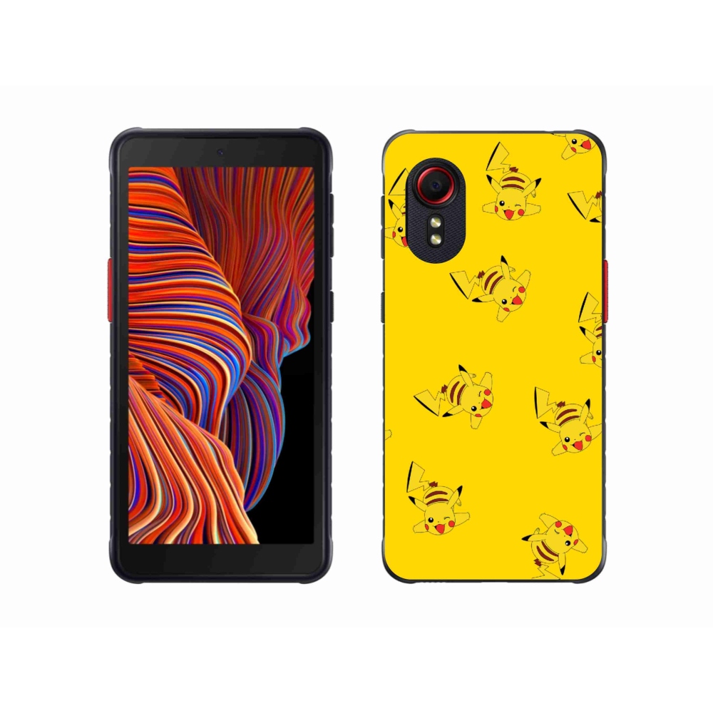 Gél borítás mmCase Samsung Galaxy Xcover 5 készülékhez - pikachu