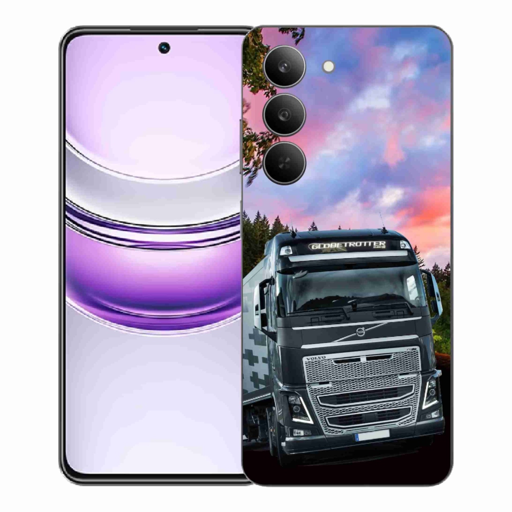 Zselés borítás mmCase a Realme 14x 5G készülékhez - teherautó 2