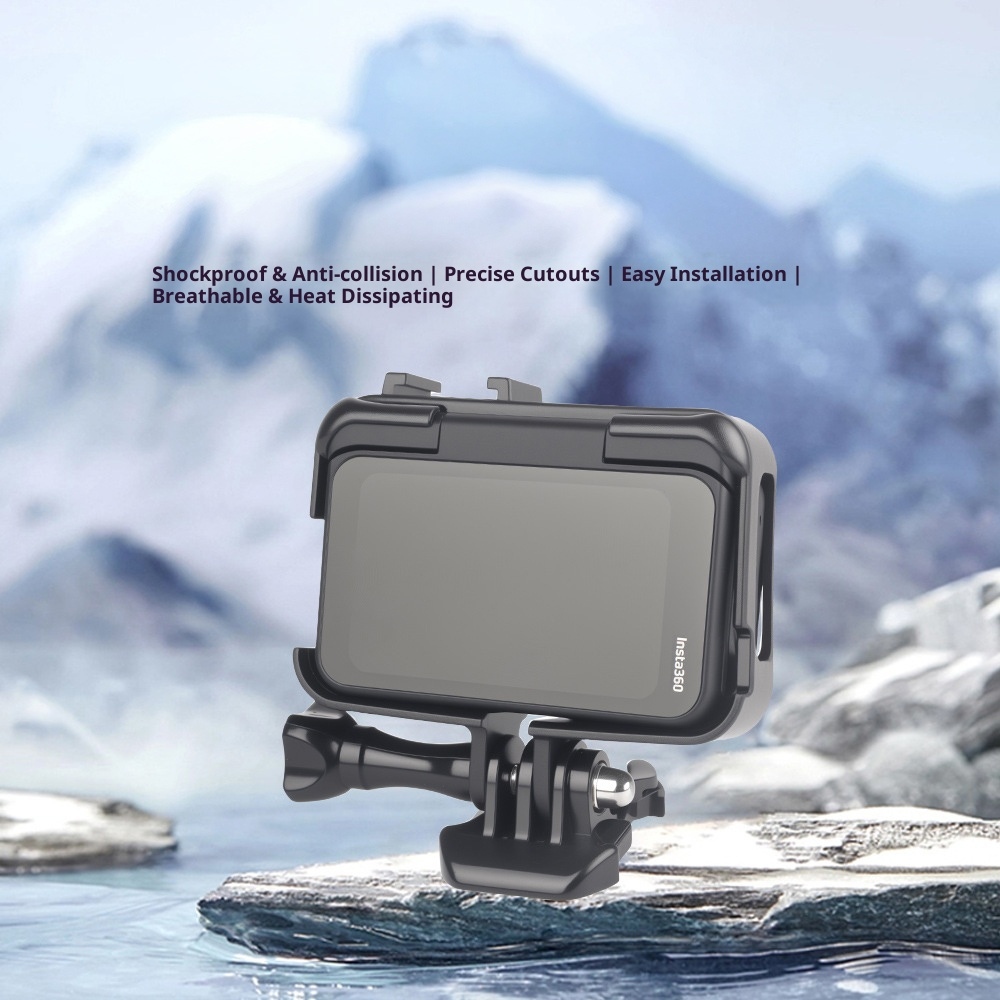 Könnyű védőkeret gyorskioldó talppal Insta360 GO Ultra készülékhez