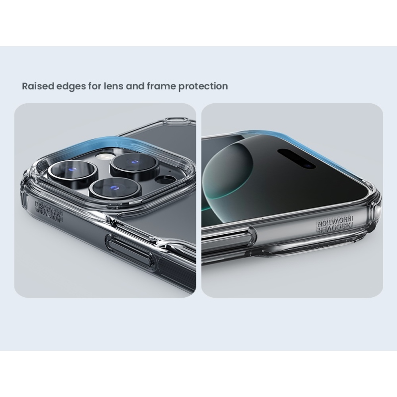 Nillkin Nature TPU PRO mágneses borítás Apple iPhone 16 Pro készülékhez Átlátszó