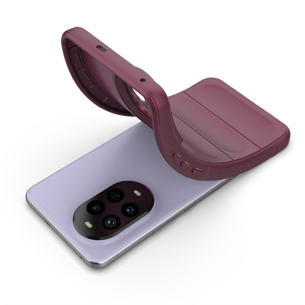 Rugg tartós zselés tok Huawei Nova 13 Pro 5G - bordó színű