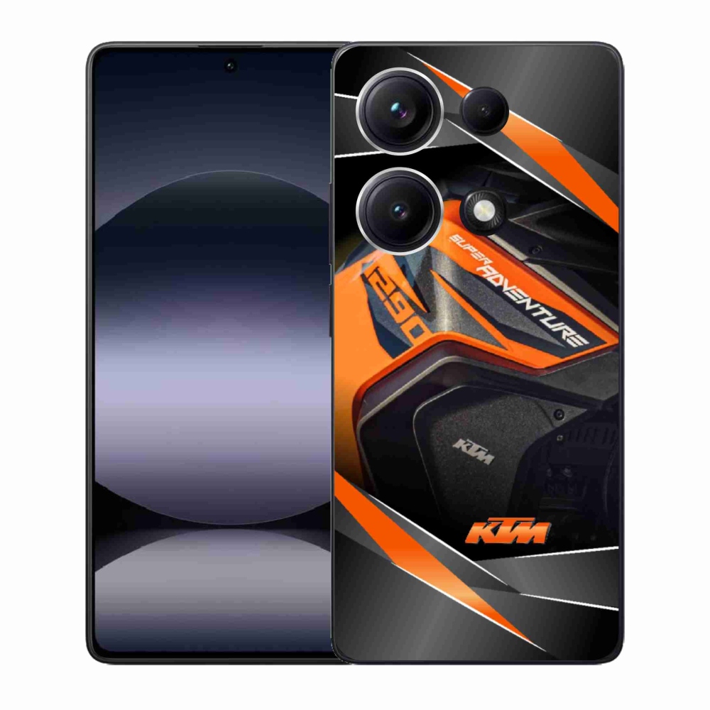 Gél borítás mmCase for Xiaomi Redmi Note 14S - motorbike ktm