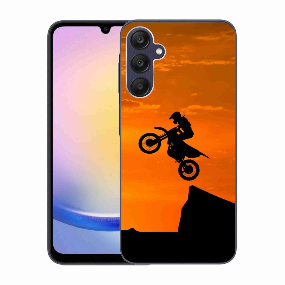 Zselés borítás mmCase Samsung Galaxy A25 5G - motocross