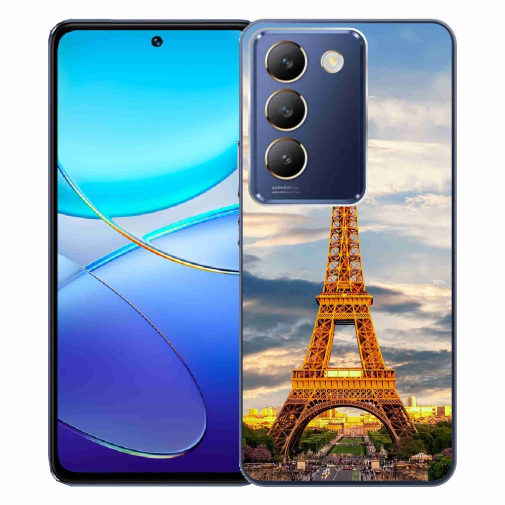 Gél borítás mmCase a Vivo V40 SE 4G/5G készülékhez - eiffel torony 3