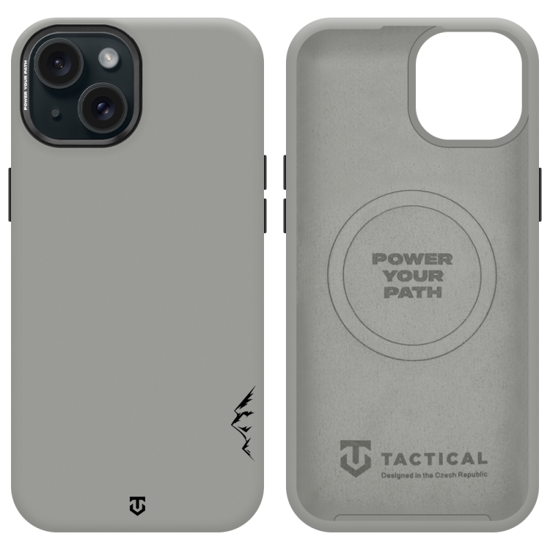 Tactical MagForce Velvet Smoothie 2.0 tok az Apple iPhone 15-hez, „Foggy” színben