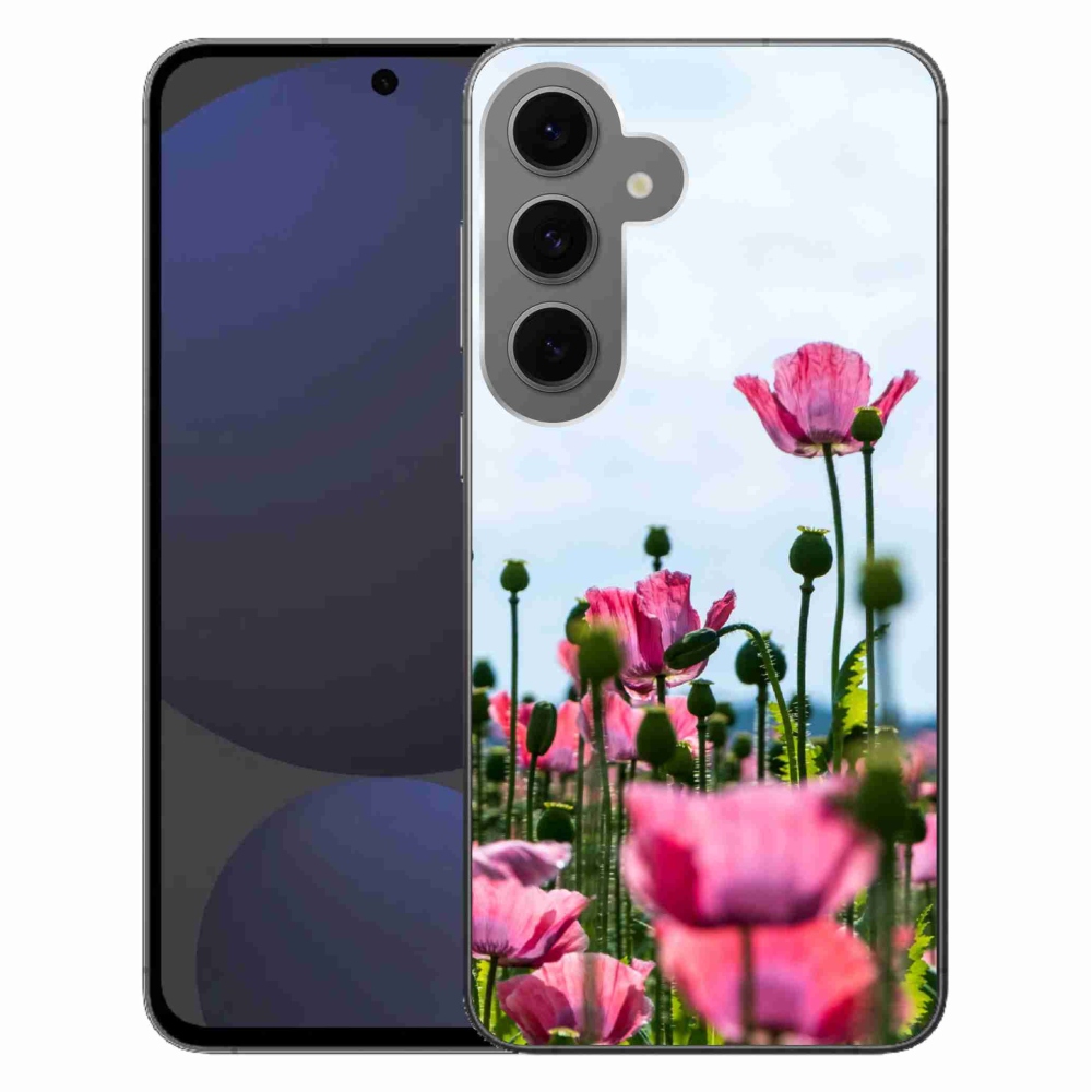 Gél védőhuzat mmCase Samsung Galaxy S24 FE készülékhez - mákos színű