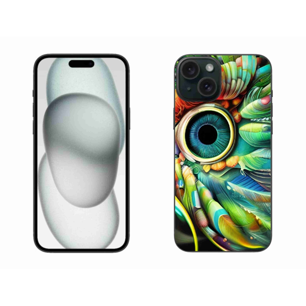 Gél borítás mmCase iPhone 15 Plus készülékhez - absztrakt motívum 18