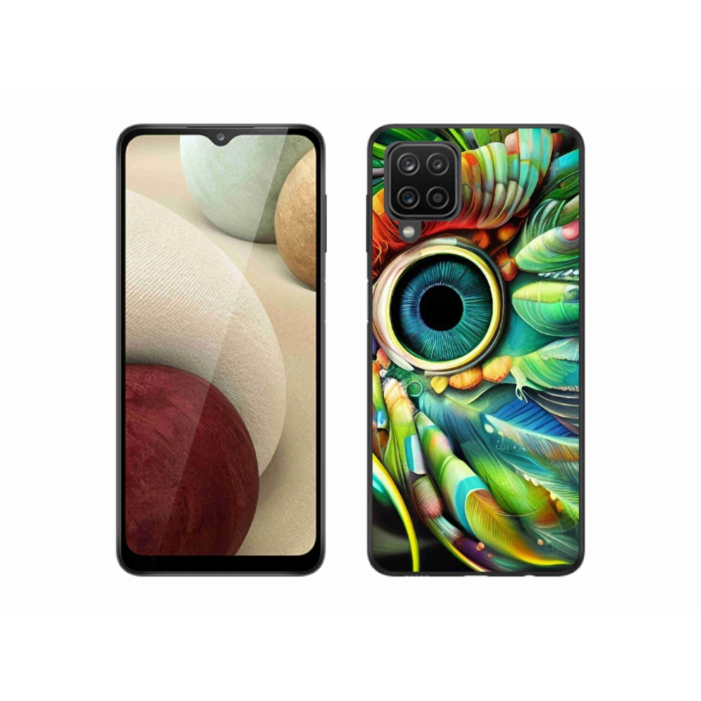 Gél borítás mmCase Samsung Galaxy A12 készülékhez - absztrakt motívum 18