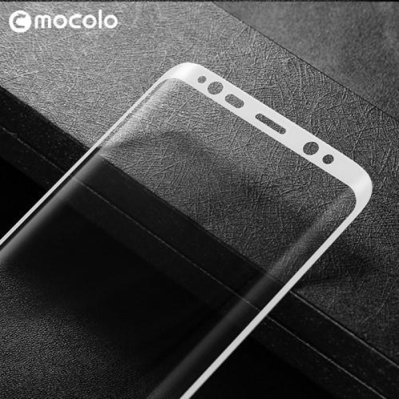 MLC teljes képernyő védő edzett üveg Samsung Galaxy S8 Plus - fehér