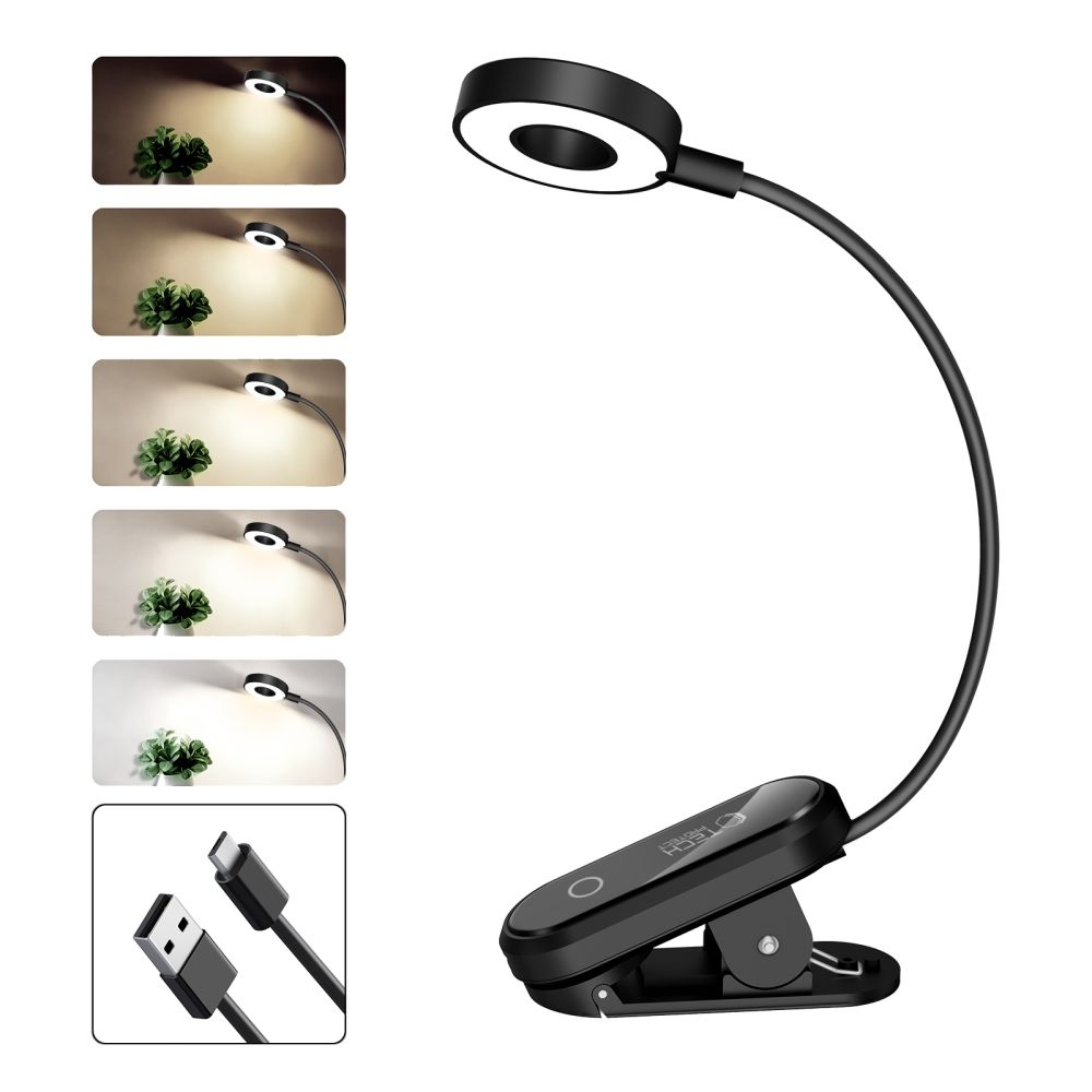 Tech-Protect LL100 LED olvasólámpa csiptetővel