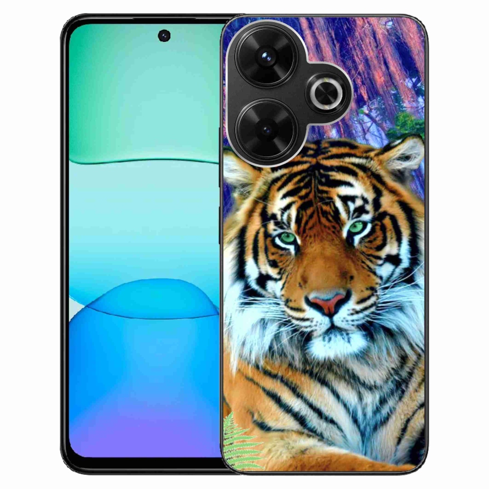 Gél tok mmCase a Xiaomi Redmi 13 4G/Poco M6 4G - tigrishez