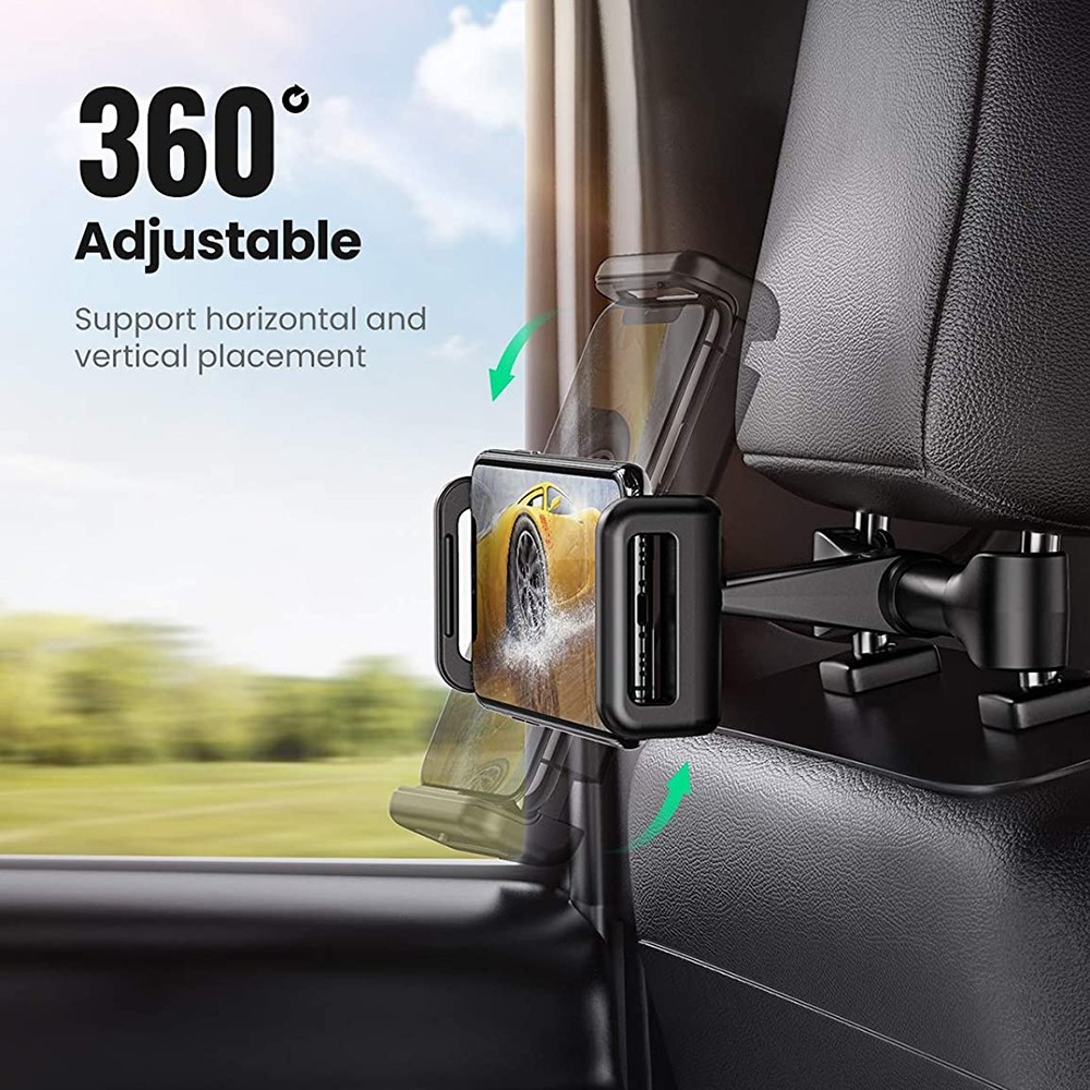 UGREEN forgatható univerzális mobiltelefon-tartó fejtámlához