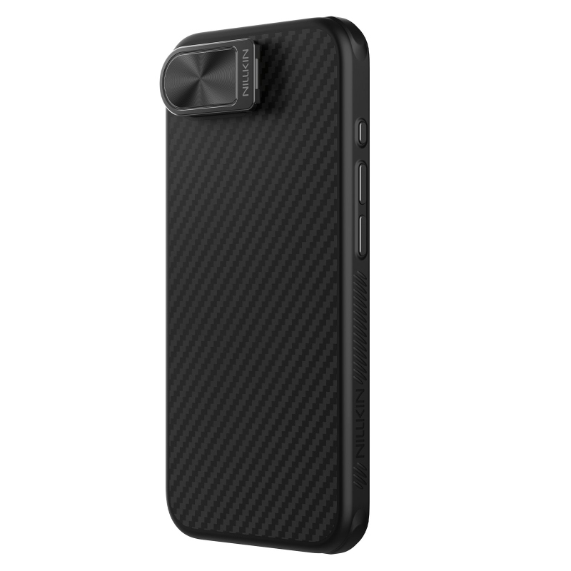 Nillkin CarboProp Aramid mágneses hátlap Apple iPhone 16e készülékhez Fekete