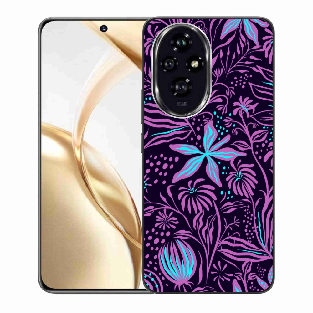 Zselés borítás mmCase a Honor 200 5G készülékhez - virágok 2