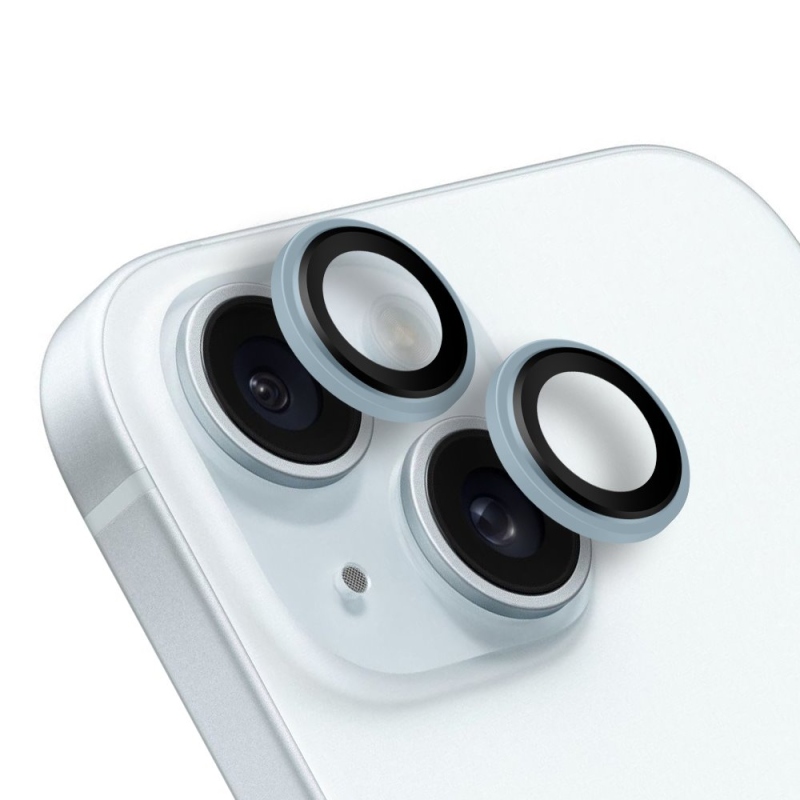 CSOMAG:ME objektívvédő Apple iPhone 15/15 Plus kék színhez