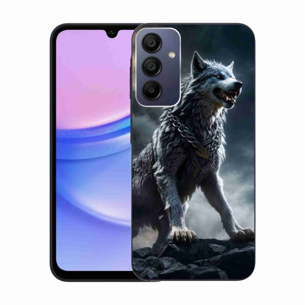Gél védőburkolat mmCase Samsung Galaxy A15 4G/5G - farkas 1