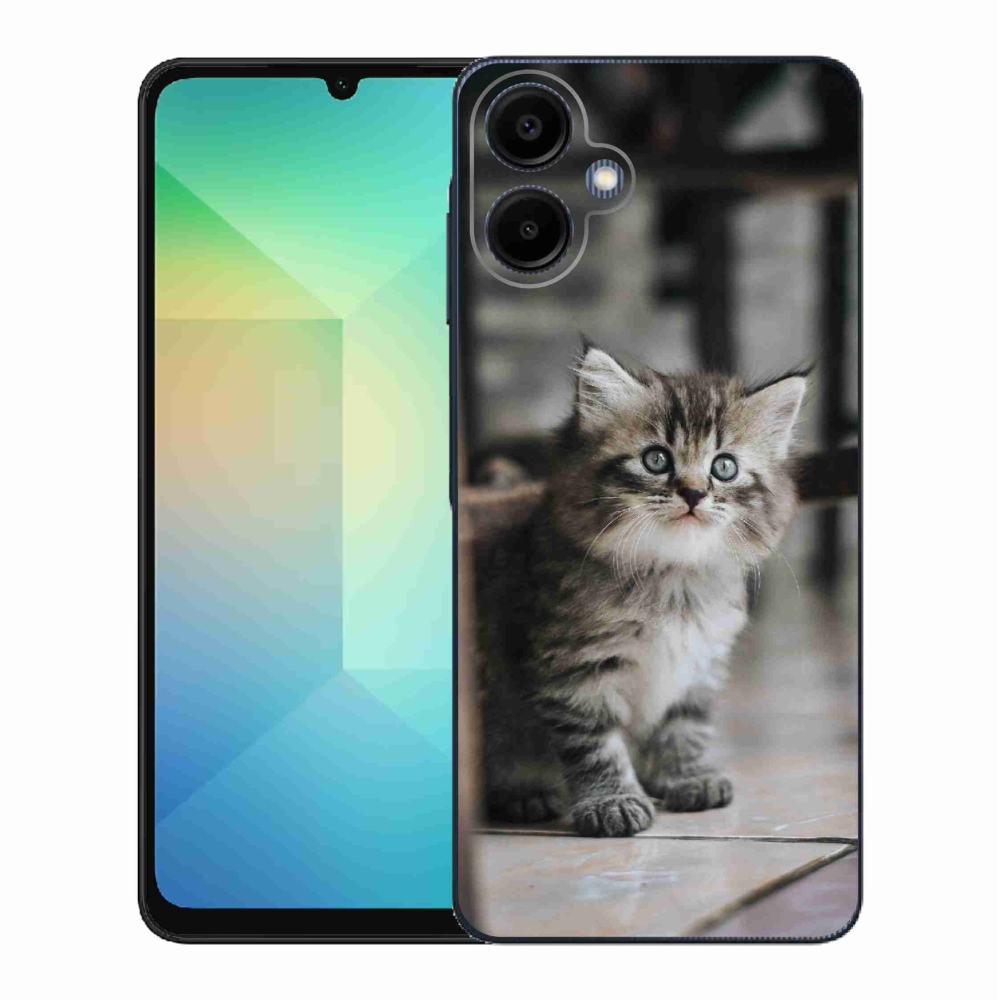 Zselés borítás mmCase Samsung Galaxy A06 4G - cica