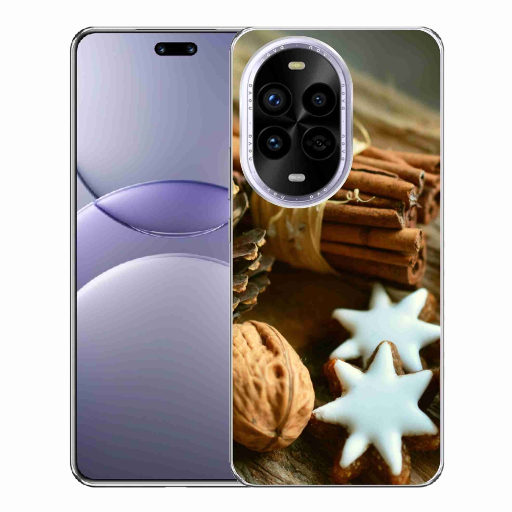 Gél borítás mmCase a Huawei Nova 13 Pro 5G számára - fahéj és mézeskalács