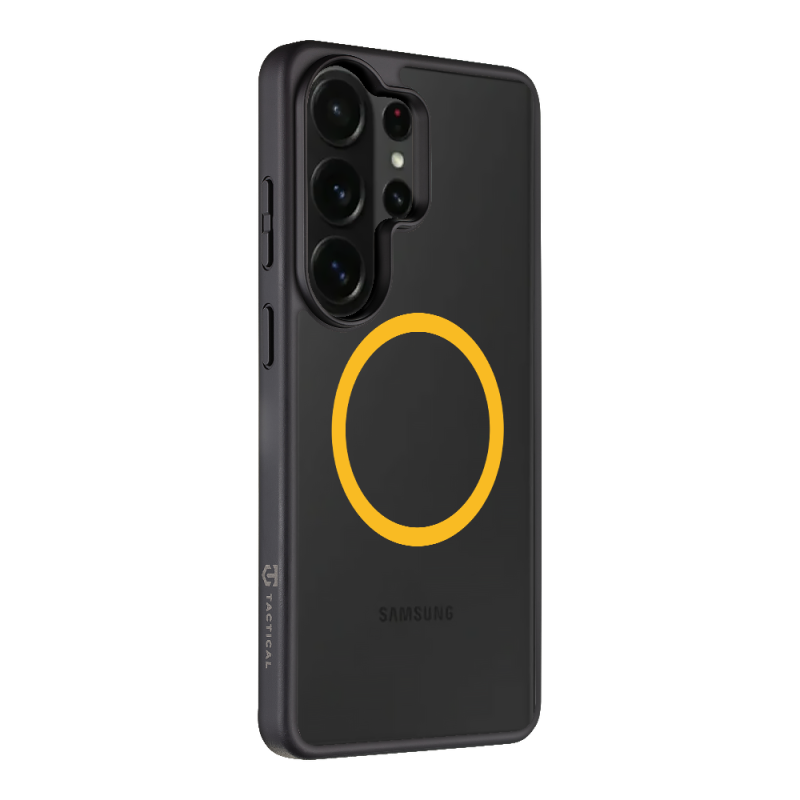 Taktikai MagForce Hyperstealth 2.0 borító a Samsung Galaxy S26 Ultra fekete/sárga számára